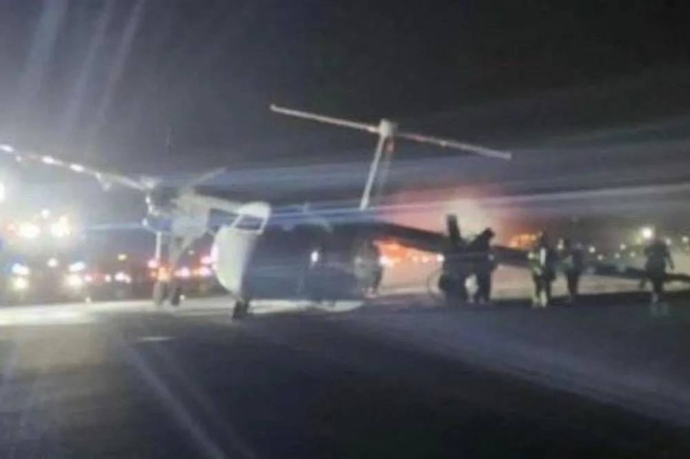 Mesin Pesawat Air Canada Terbakar saat Mendarat di Bandara Halifax