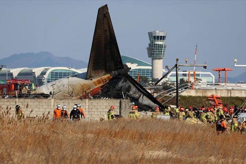 179 Penumpang Diduga Tewas dalam Kecelakaan Pesawat di Korea Selatan
