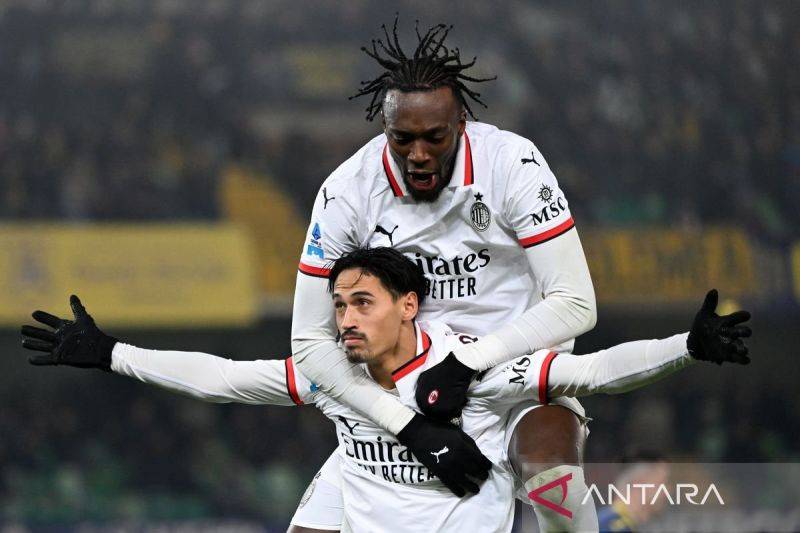 Laga AC Milan Vs AS Roma Berakhir Seri 1-1