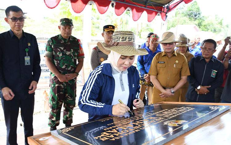 Pj Bupati Pulang Pisau: Kawasan Lewu Bahalap Percontohan Penataan Permukiman