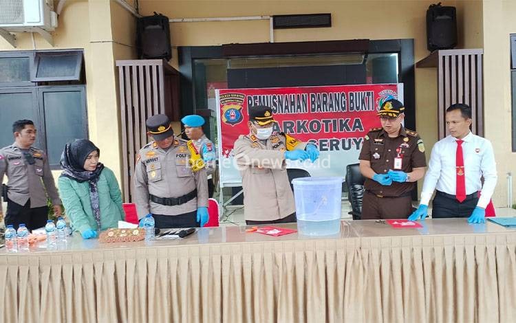 Polres Seruyan Ungkap 31 Kasus Narkoba Selama 2024