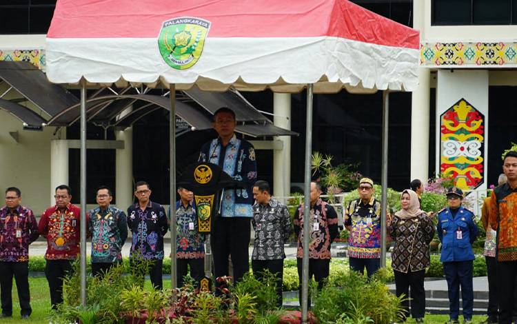 Pemko Palangka Raya Gelar Apel Gabungan Refleksi Kinerja