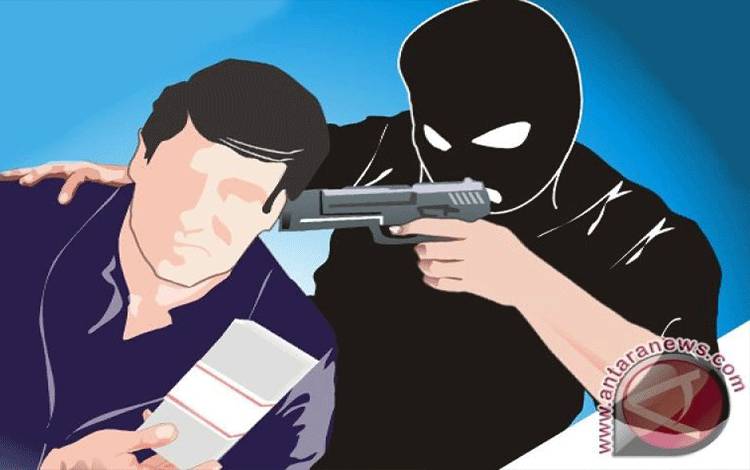 Perampok Bersenjata Gasak Uang Rp60 Juta dari SPBU