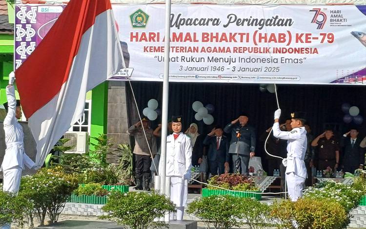 Peringati Hari Amal Bakti ke-79, Bupati Kotim Sampaikan Pesan Jaga Kerukunan