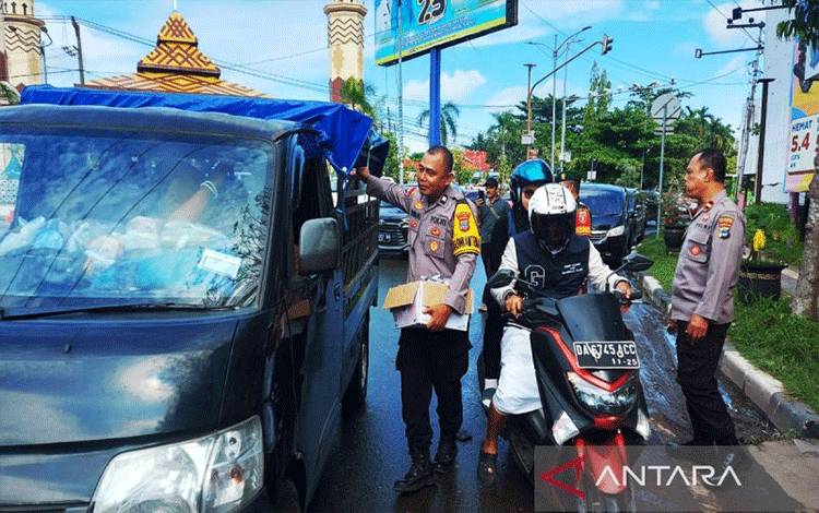 Polresta Banjarmasin Siapkan Rest Area Sambut Jamaah Dari Tempat Lain