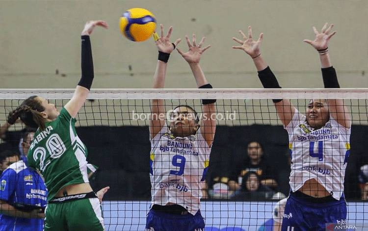 Kalahkan Yogya Falcons, Bandung BJB Menang Perdana di Proliga 2025