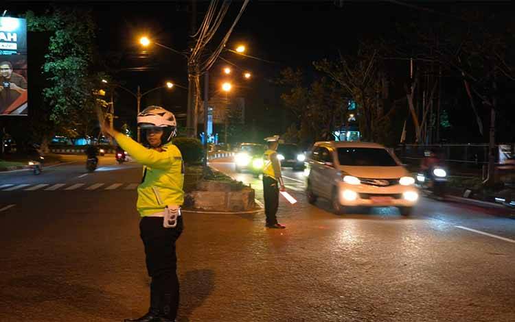 Ditlantas Polda Kalteng Tingkatkan Patroli Lalu Lintas Selama Haul Abah Guru Sekumpul
