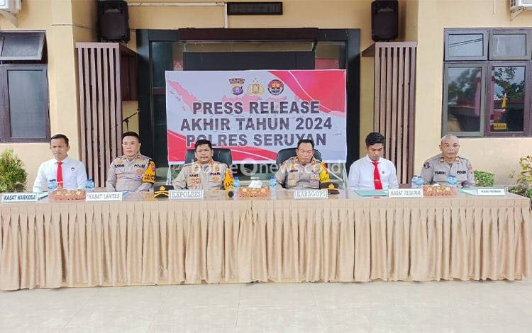 Polres Seruyan Ungkap 51 Kasus Pencurian Sawit Sepanjang 2024