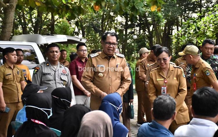 Pj Bupati Kapuas Launching Gerakan Pemeriksaan Kesehatan Gratis Serentak