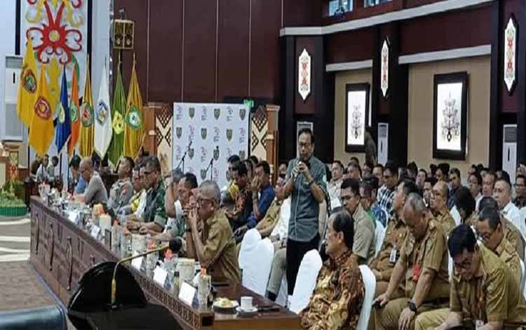 Gapki Cabang Kalteng Hadiri Rapat Koordinasi Persiapan Cetak Sawah 2025