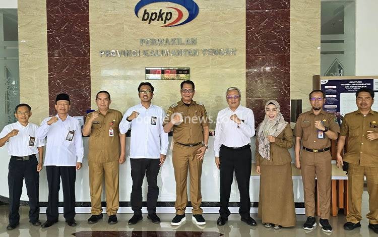 Pj Bupati Kapuas Tingkatkan Tata Kelola Keuangan Daerah Lewat Koordinasi dengan BPKP dan BPK