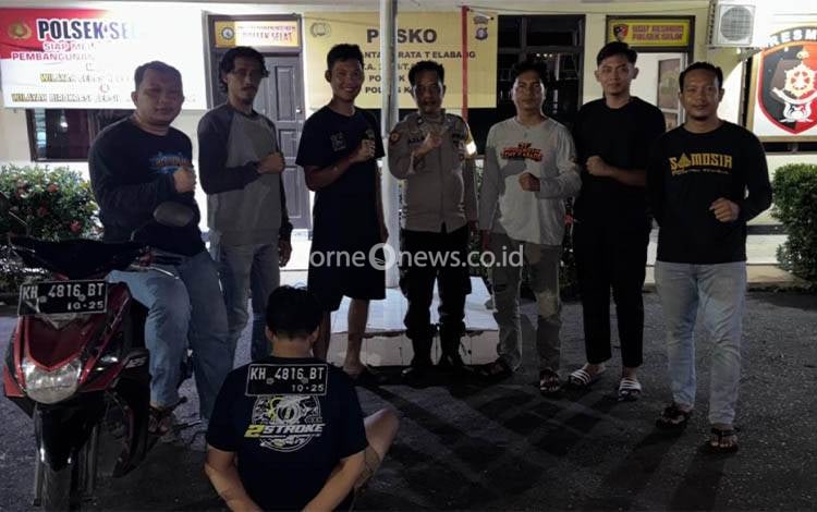 Tim Resmob Polres Kapuas dan Polsek Selat Tangkap Pelaku Curanmor