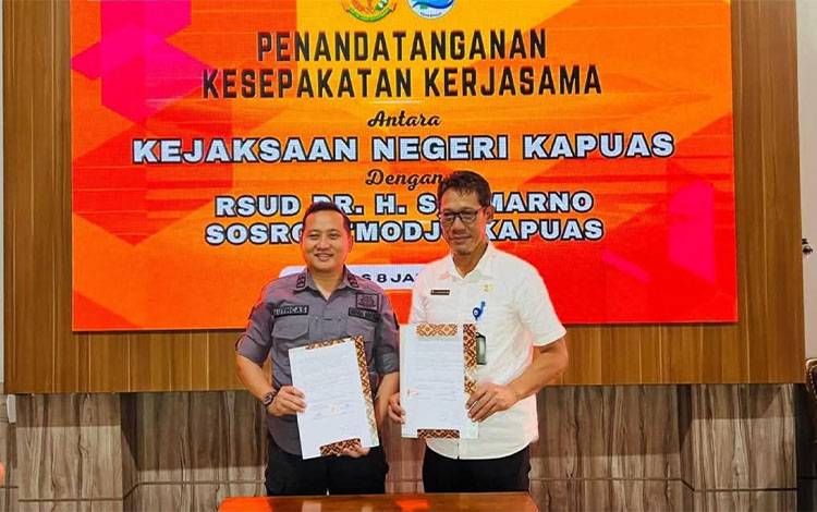 RSUD Kapuas Kembali Jalin Kerjasama dengan Kejari untuk Pendampingan Pembangunan Sarpras