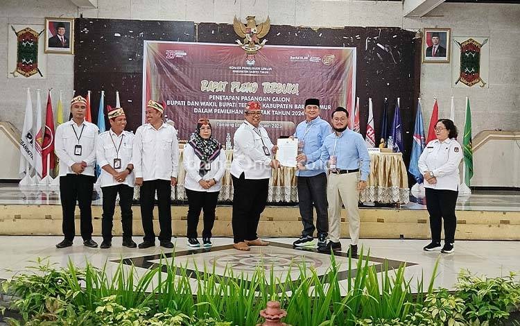 Yamin dan Adi Resmi Tetapkan Visi Bartim SEGAH dalam Pidato Perdana