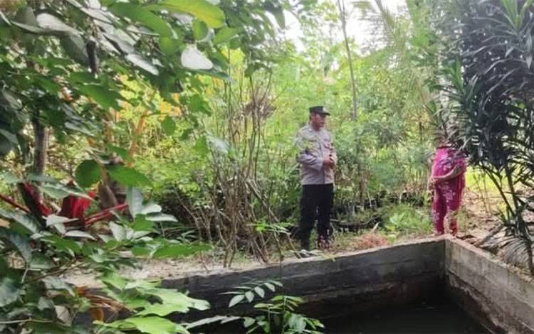Personel Polsek Timpah Sambangi Warga Desa Danau Pantau