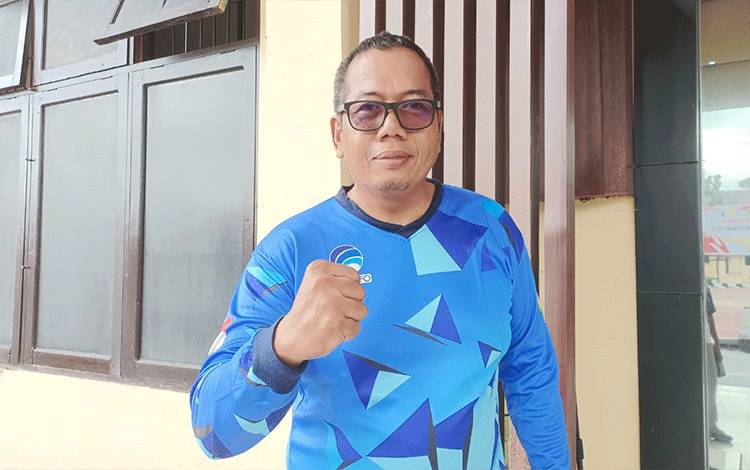 Kepala Dinas Komunikasi Informatika Statistik dan Persandian Seruyan, Reson Rusdianto. (Foto : Fahrul)