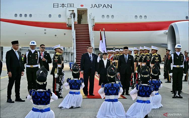 PM Jepang Tiba di Indonesia Dijadwalkan Bertemu Presiden Prabowo Besok