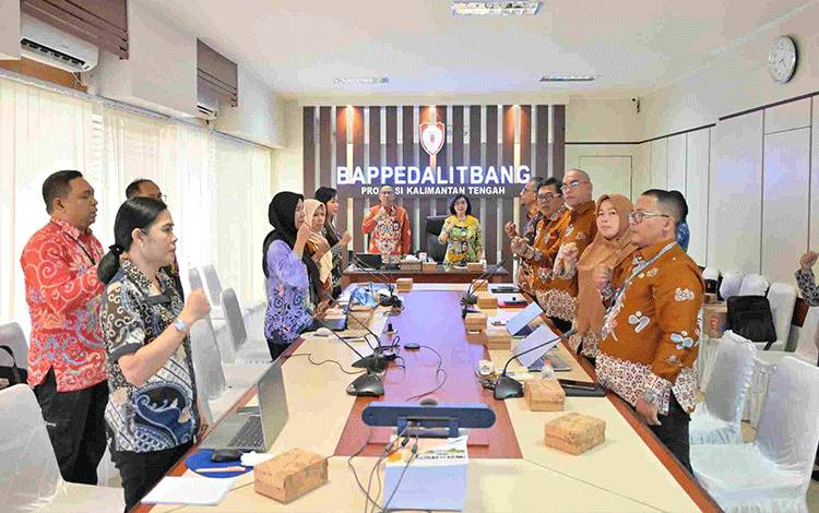 Pemprov Kalteng Finalkan Evaluasi Pendampingan SSGI 2024