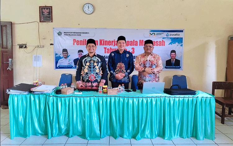 Hasil PKKM MIN 5 Kota Palangka Raya Tahun ke III Menunjukkan Kemajuan