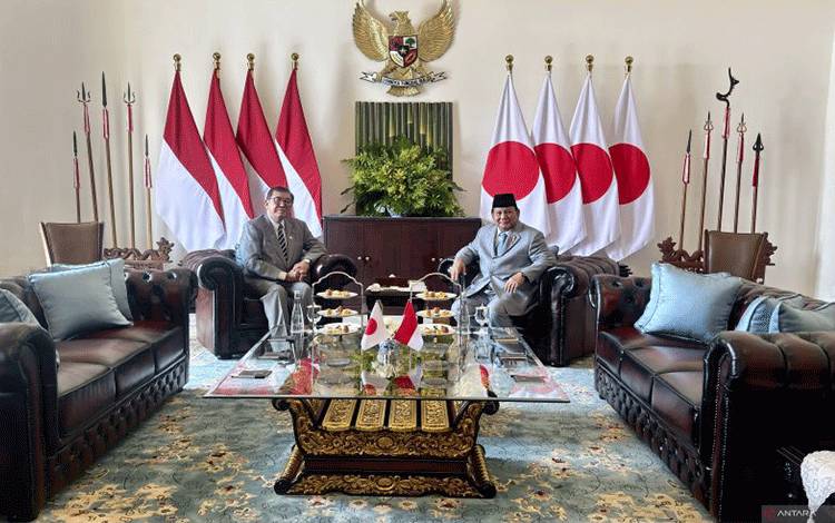 Presiden Prabowo Terima Kunjungan PM Jepang Ishiba di Istana Bogor