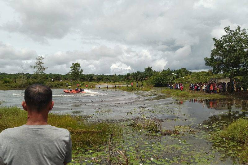 Seorang Anak Diduga Diterkam Buaya