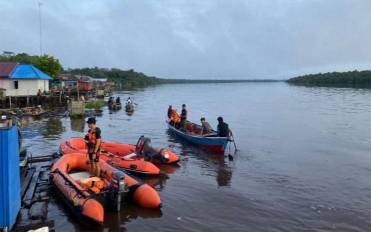 Tim Gabungan Masih Mencari Warga Desa Teluk Hiri yang Diduga Tenggelam