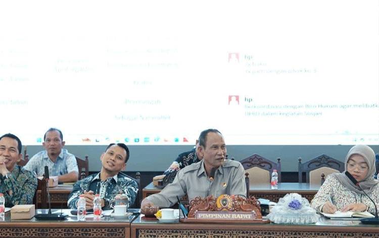 DPRD Kalteng Gelar Rapat Gabungan Matangkan Rencana Kerja Tahun 2025