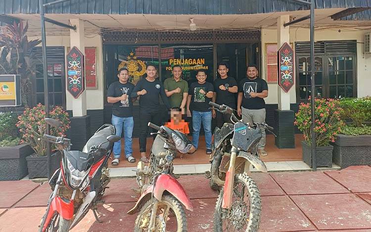 Polsek Dusun Tengah Kembali Ungkap Kasus Curanmor