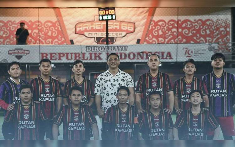 Tim Rutan Kapuas Turut Ramaikan Turnamen Mini Soccer Brimo Cup 2025