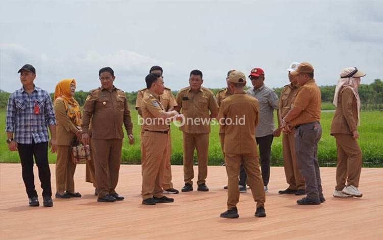 Gubernur dan Wagub Kalteng Tinjau Pengembangan Lewu Sabaru