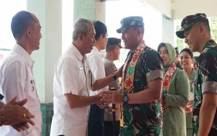 Pj Sekda Palangka Raya Harapkan Sinergi Lebih Kuat dengan TNI