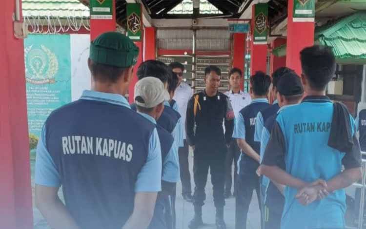 Karupam Rutan Kapuas Beri Arahan WBP Bakal Ikuti Program Ketahanan Pangan