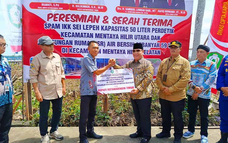 Pemkab Kotim Perkuat Akses Air Bersih di Wilayah Selatan