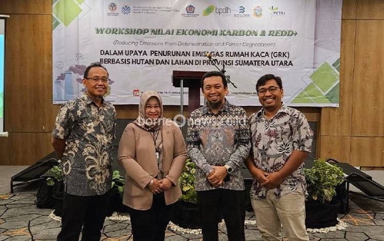 Workshop Nilai Ekonomi Karbon dan REDD+ Digelar di Sumatera Utara