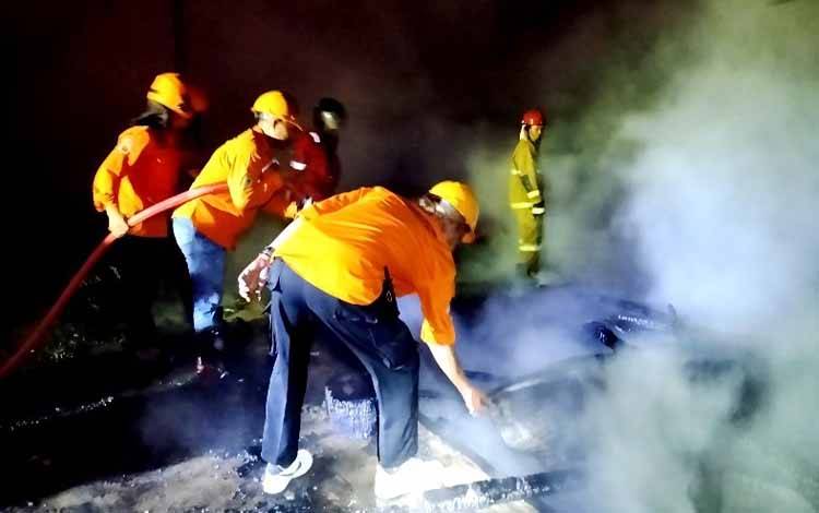 Satu Rumah Hangus Terbakar di Desa Malawaken