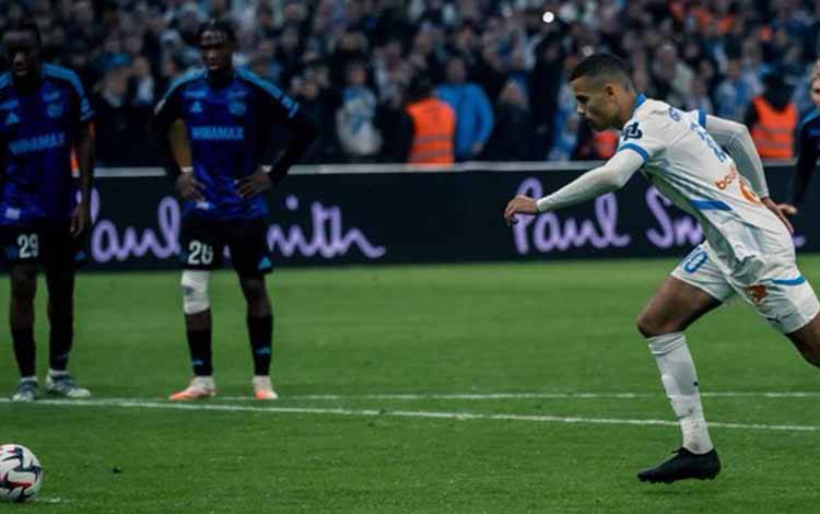 Marseille Ditahan Imbang Strasbourg, Gagal Pangkas Poin dengan PSG