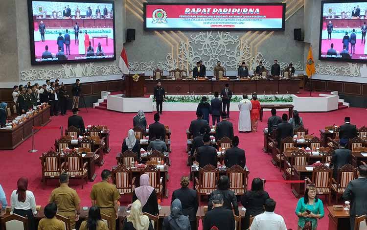 Ketua DPRD Kalteng Harapkan Freddy Ering dan Nyelong Inga Simon Siap Mengabdi untuk Masyarakat