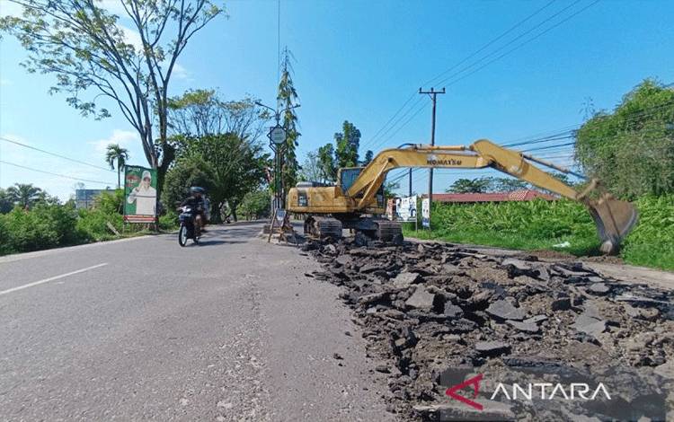 Kotim Rekonstruksi 178 Jalan Wujudkan Pemerataan Pembangunan