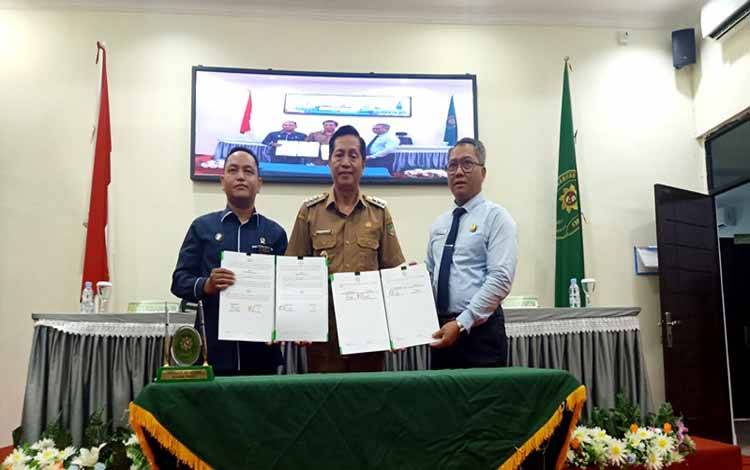 Pemkab Barito Utara Teken MoU dengan PA Muara Teweh dan Kejari untuk Perlindungan Hak Perempuan dan Anak