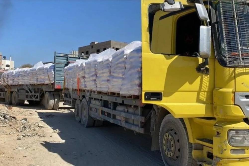634 Truk Bantuan Memasuki Gaza di Bawah Kesepakatan Gencatan Senjata