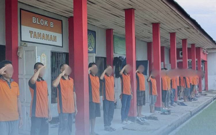 Tanamkan Jiwa Nasionalisme WBP, Rutan Kapuas Rutin Gelar Upacara Bendera