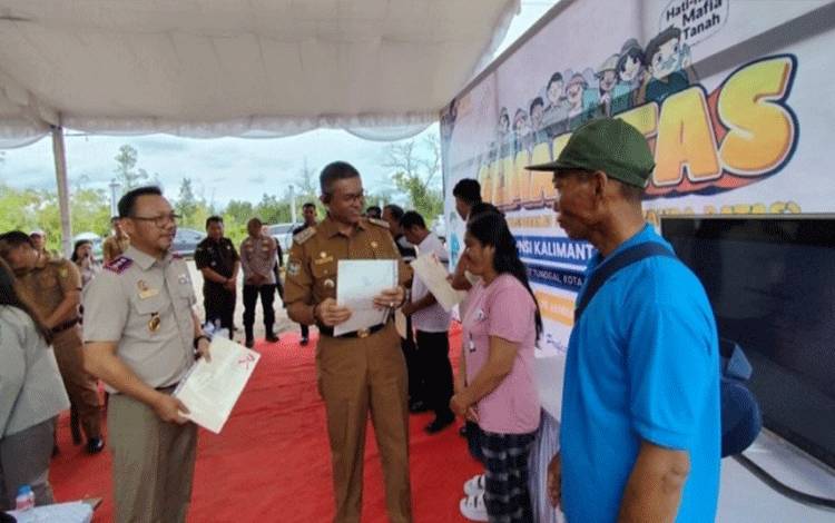 Pj Wali Kota Palangka Raya Dukung BPN Capai Target PTSL 2025