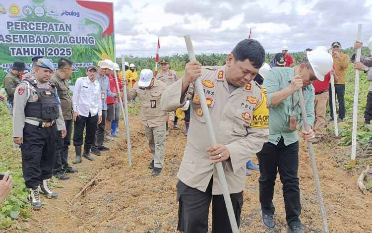 Seruyan Ambil Bagian Penanaman Jagung Satu Juta Hektar