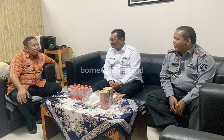 Komitmen Berantas Narkoba, Rutan Tamiang Layang Koordinasi dengan BNNP Kalteng