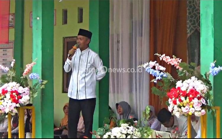 MAN 1 Pulang Pisau Gelar Isra Mi'raj dan Haul Guru Sekumpul