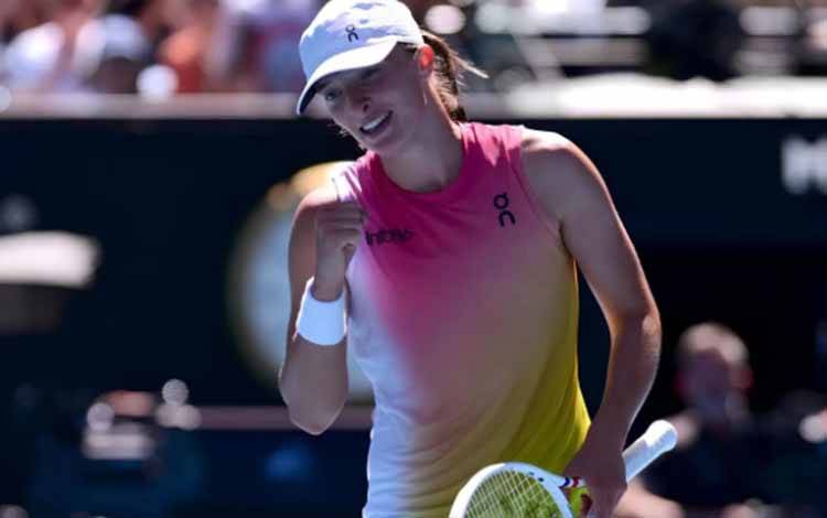 Swiatek Menang Mudah untuk Capai Semifinal Australian Open