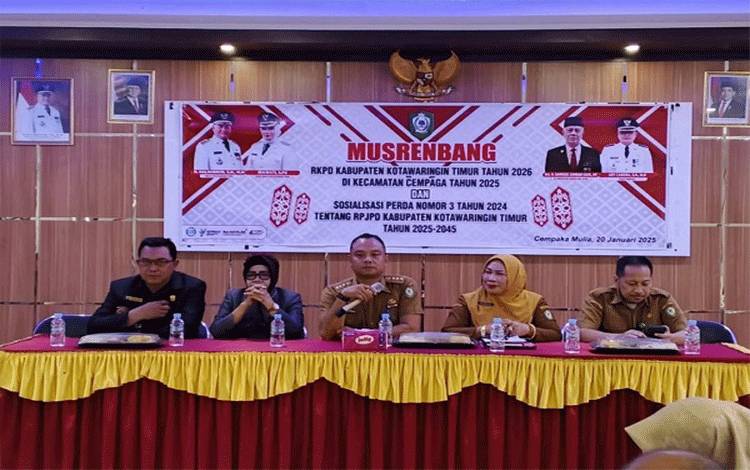 Ketahanan Pangan dan Penerangan Jalan, Prioritas Utama Musrenbang Kecamatan Cempaga