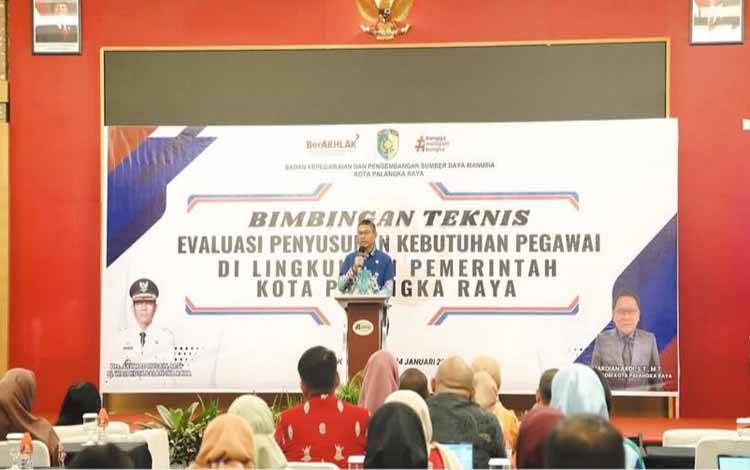 Pj Wali Kota Palangka Raya Dorong ASN Lebih Kompeten