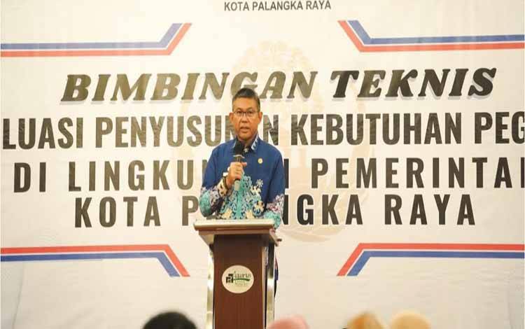 Pj Wali Kota Palangka Raya Ingatkan Akurasi Perencanaan Kepegawaian