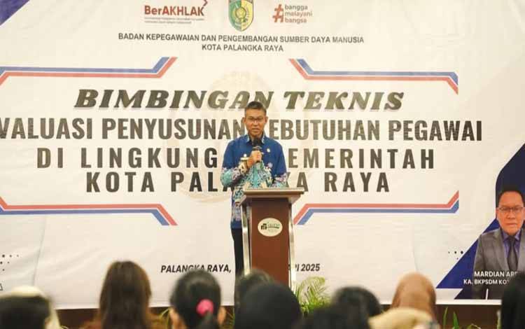 Pj Wali Kota Palangka Raya: Jumlah Pegawai Harus Ideal